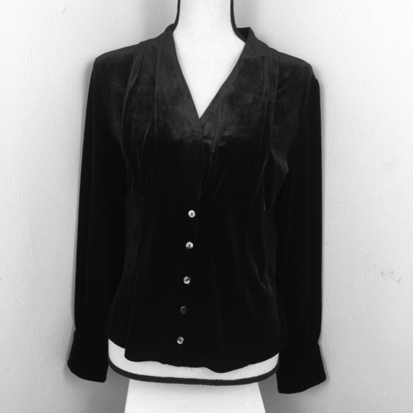 Talbots petites Jacket. Black. Sz M.